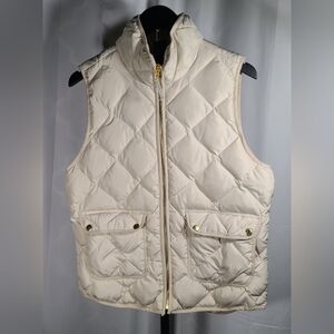 Woolrich Women's Quilted Vest in Cream
